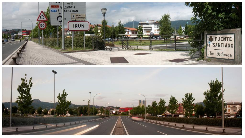 Hostal Europa Pension Irun Bagian luar foto