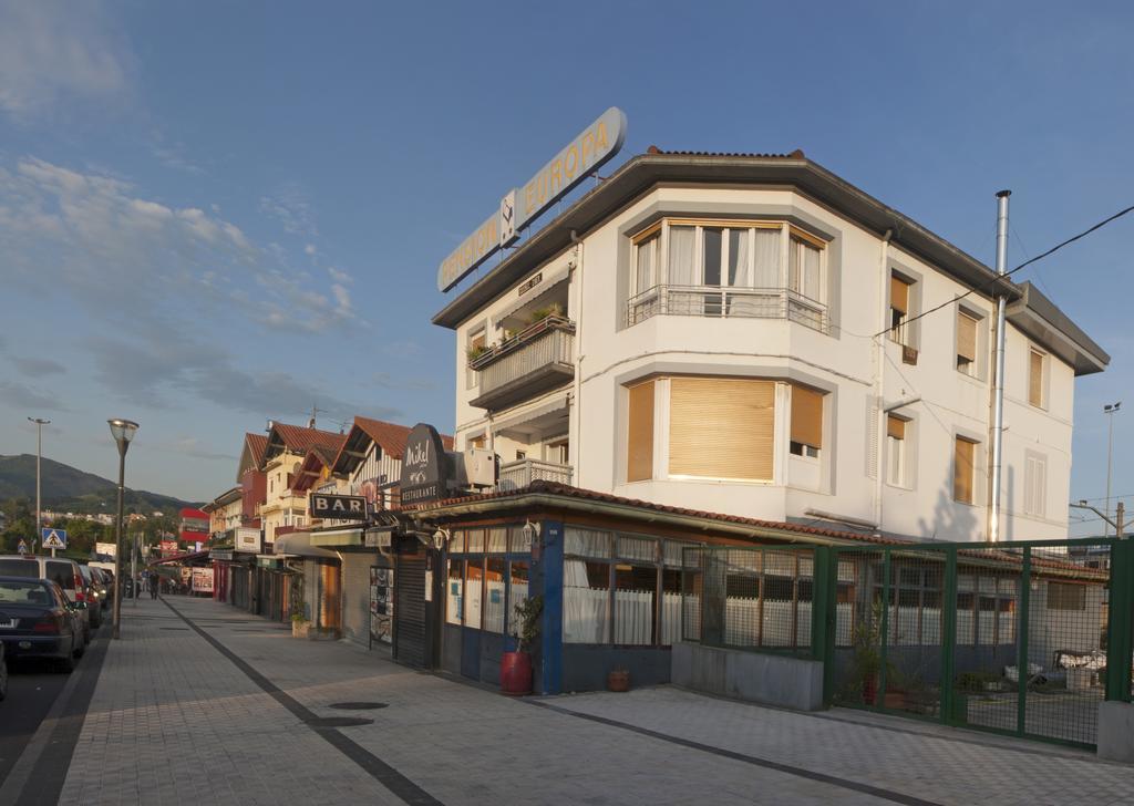 Hostal Europa Pension Irun Bagian luar foto